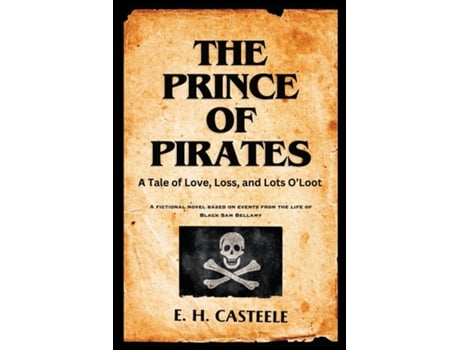 Livro The Prince of Pirates de E H Casteele (Inglês)