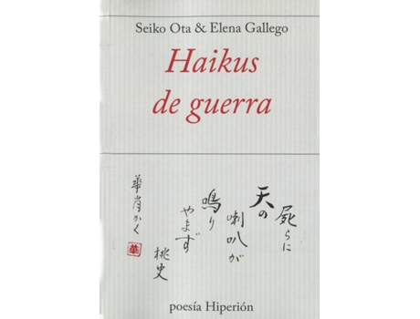 Livro Haikus De Guerra de Seikko Ota (Espanhol)
