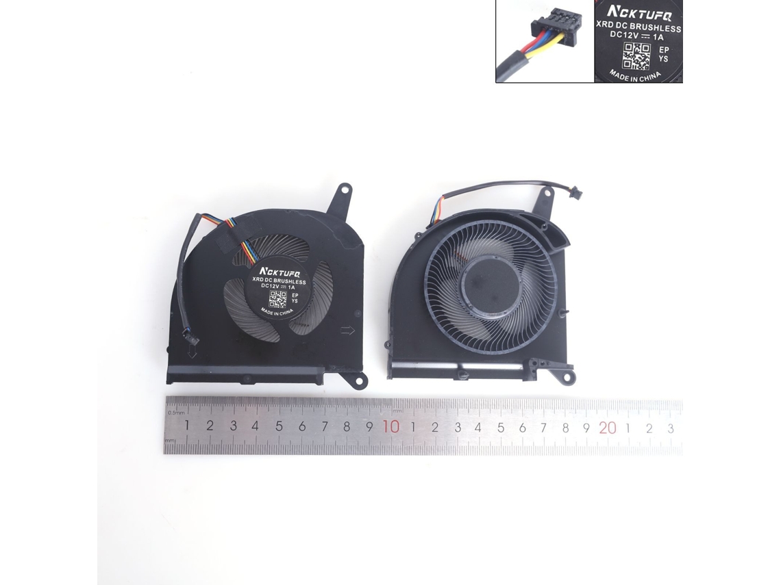 Ventilador para laptop Aorus 15g 15p 17p Rx7g Rx5g RP77 RP75 1cmlr compatível com alta qualidade de impressão