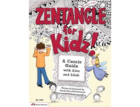 Livro Zentangle for Kidz! de Sandy Bartholomew (Inglês)