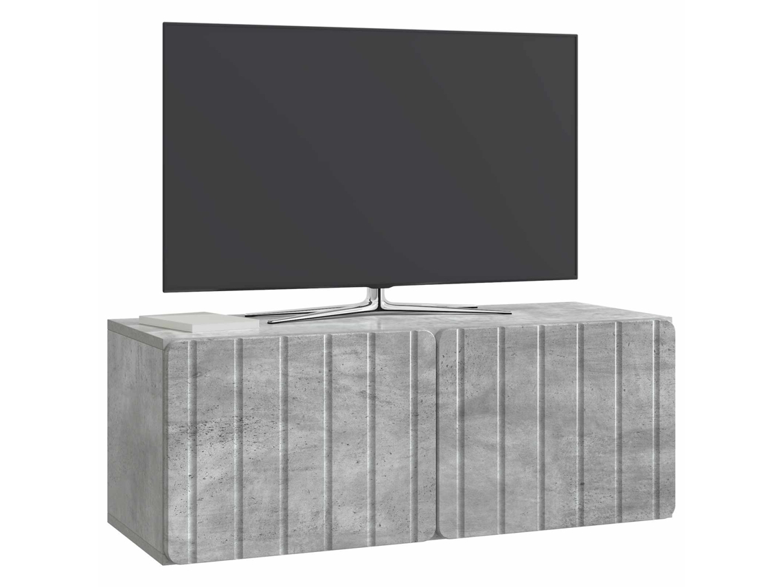 Gabinete de TV MAISON EXCLUSIVE Parede Carvalho Fumado 78,5x31x30 Cm