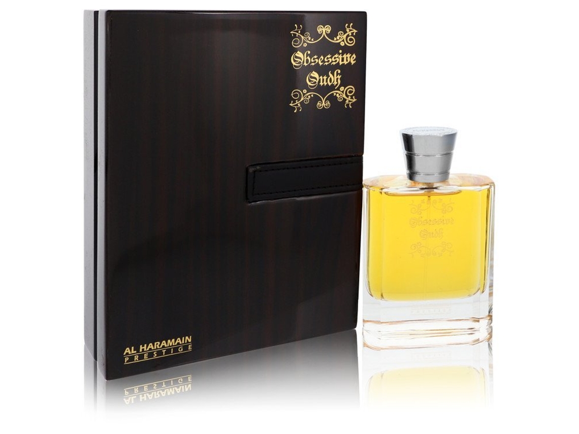 Eau De Parfum Al Haramain Obsessive Oudh by Al Haramain Spray (Unisex) 3.4 oz (100 ml)