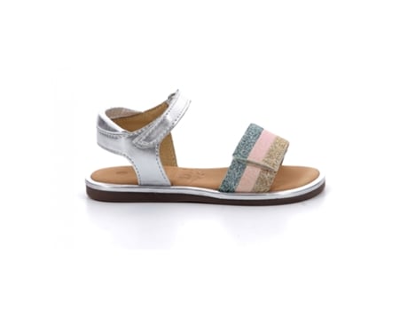 Sandálias de Menina MOD 8 Paganisa Prateado (32)