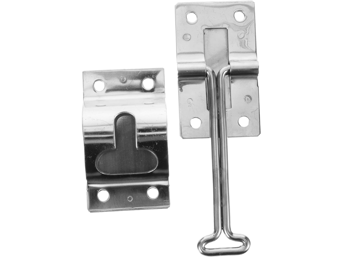 Fecho De Porta Em Aço Inoxidável Com Puxador T 4 Polegadas Para Portas Trailers E Vans, Com Proteção Contra Intempéries