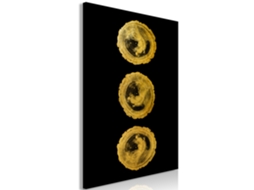 Quadro ARTGEIST Golden Knots (1 Part) Vertical (80x120)