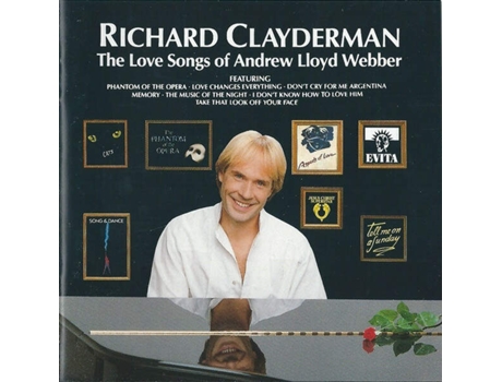 Cd The Love Songs Of Andrew Lloyd Webber Delphine
