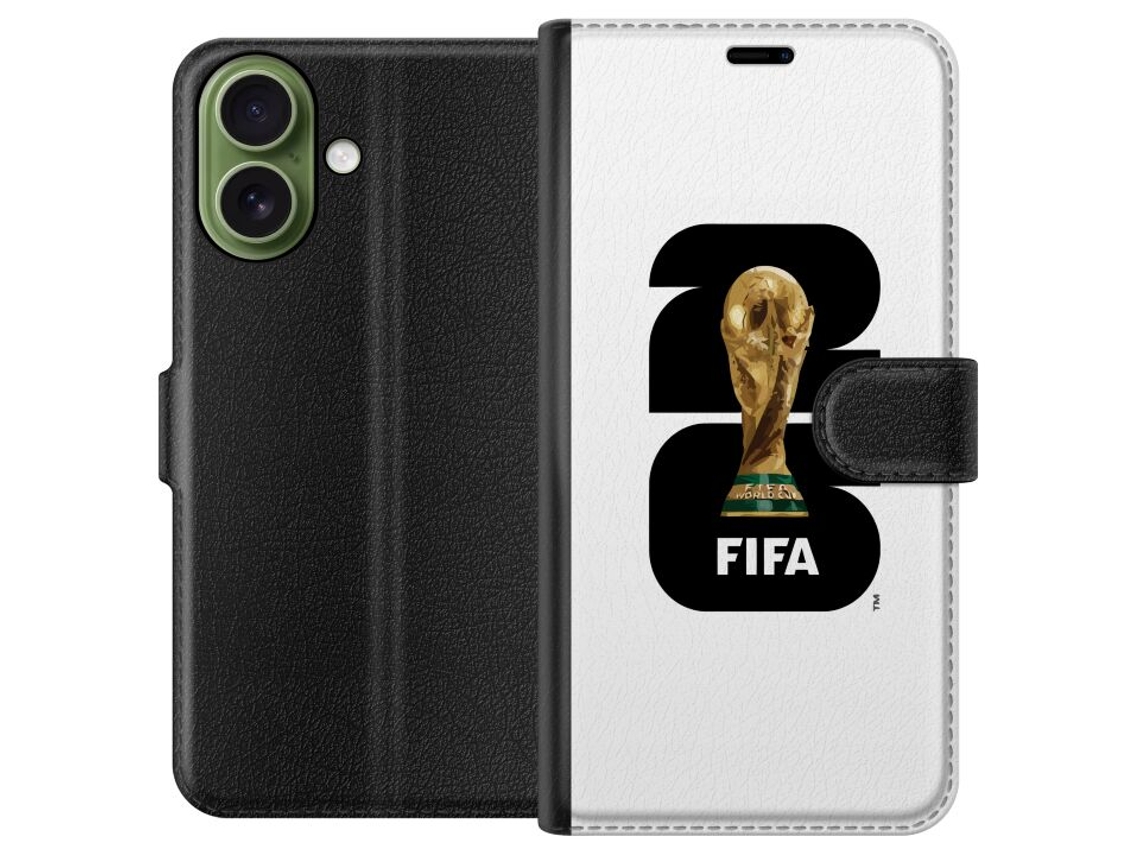 Capa Carteira Compatível Com Apple Iphone 17. Troféu Dourado Icônico Com Números Em Design Minimalista Para Esportes E Campeonatos.