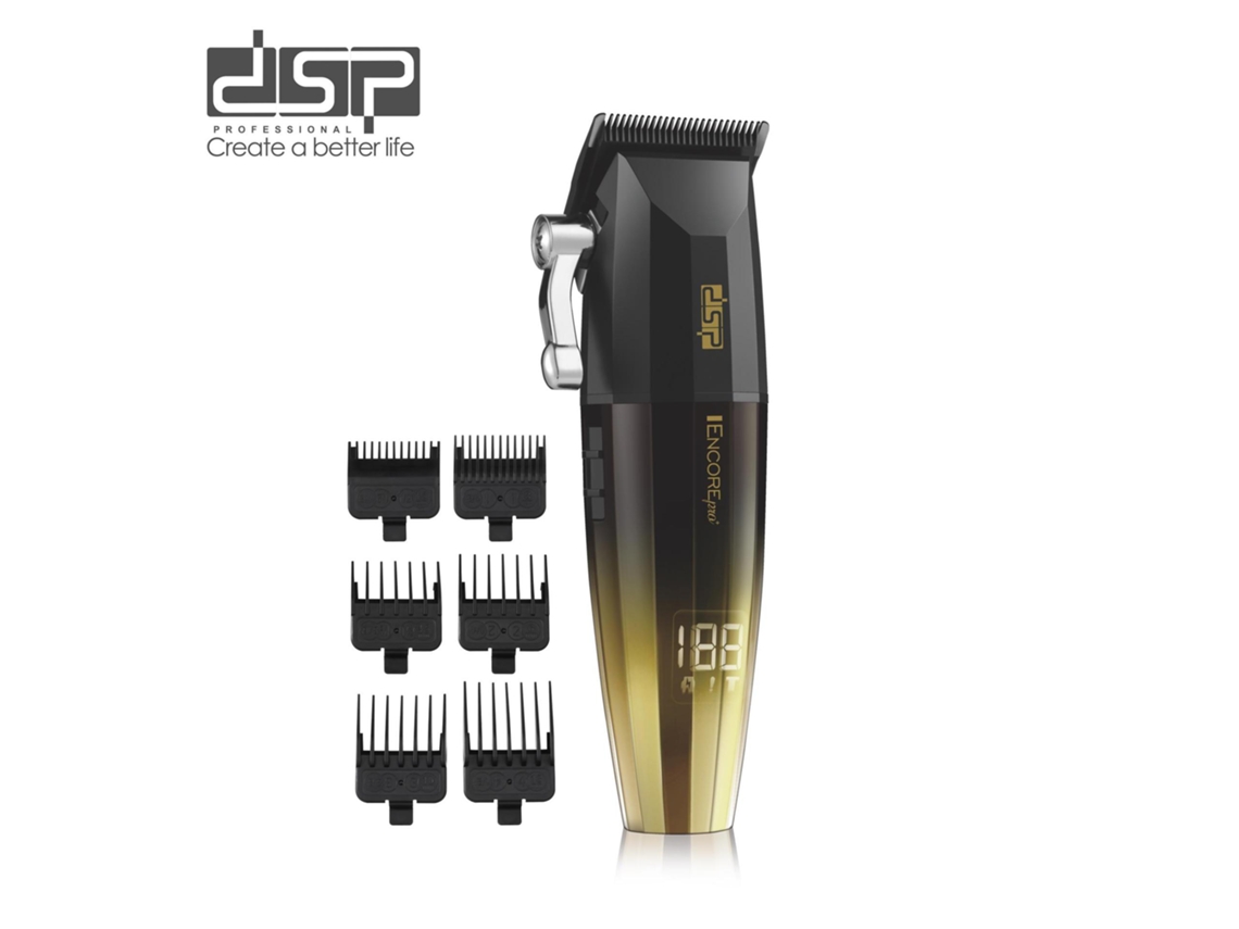 (oro) Cortadora De Pelo Eléctrica Con Función De Grabado, Protector De Cabeza Calva Y Afeitadora Eléctrica