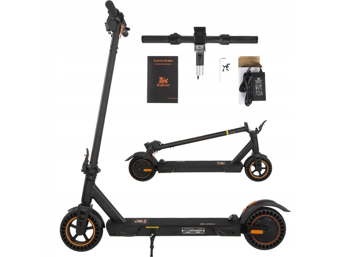 Scooter Elétrica Kukirin S1 Max 36V, 10,4Ah, 350W, 30km/h