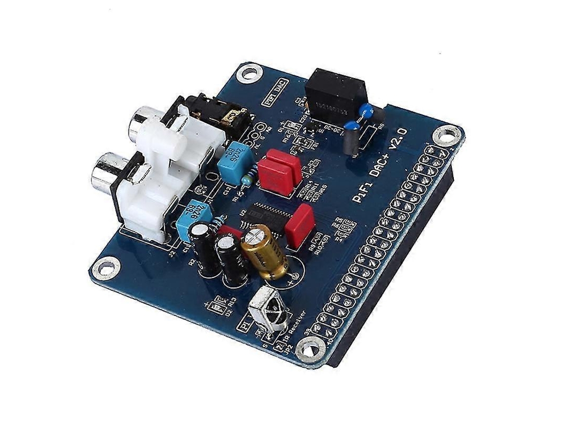 Pifi Digi Dac Hifi Dac Módulo de placa de som com interface I2S para Raspberry Pi 3 Brilvibera