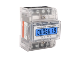 Medidor De Energia Trifásico, 230/400v Ac 10-100a, 4 Fios, Para Calha Din, Ecrã Lcd, Retroiluminado