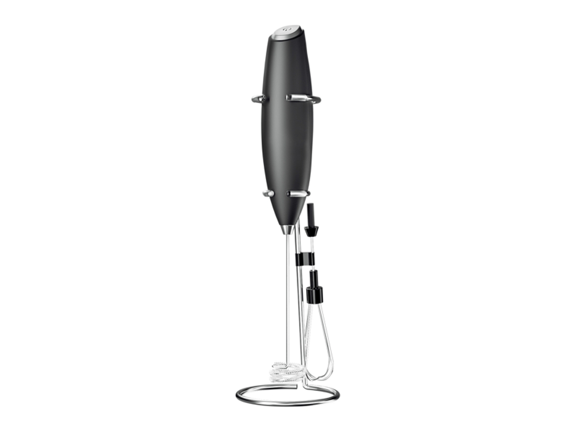 Espumador Elétrico de Leite, para Ovos, Preto AQUAFORGE