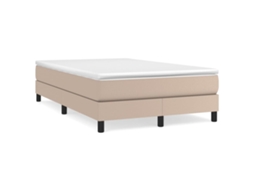 Box Spring Bed Frame, Box Spring Bed Frames Vidaxl Marrom Couro Artificial (120 X 200 Cm)