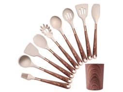 Conjunto de Utensílios de Silicone 9 Peças DUREFORWARD