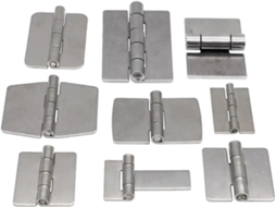 Dobradiças Em Aço Inoxidável 304sem Furos, Conector De Porta Soldável Para Cômoda, 1 Peça Turquesa