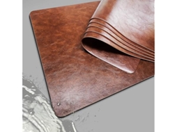 Conjunto de 6 Mesas Individuais, em Pele, Antiderrapante, Impermeável, Resistente Ao Calor, Lavável, Ergonômico, Uso Diário STELASPLEN