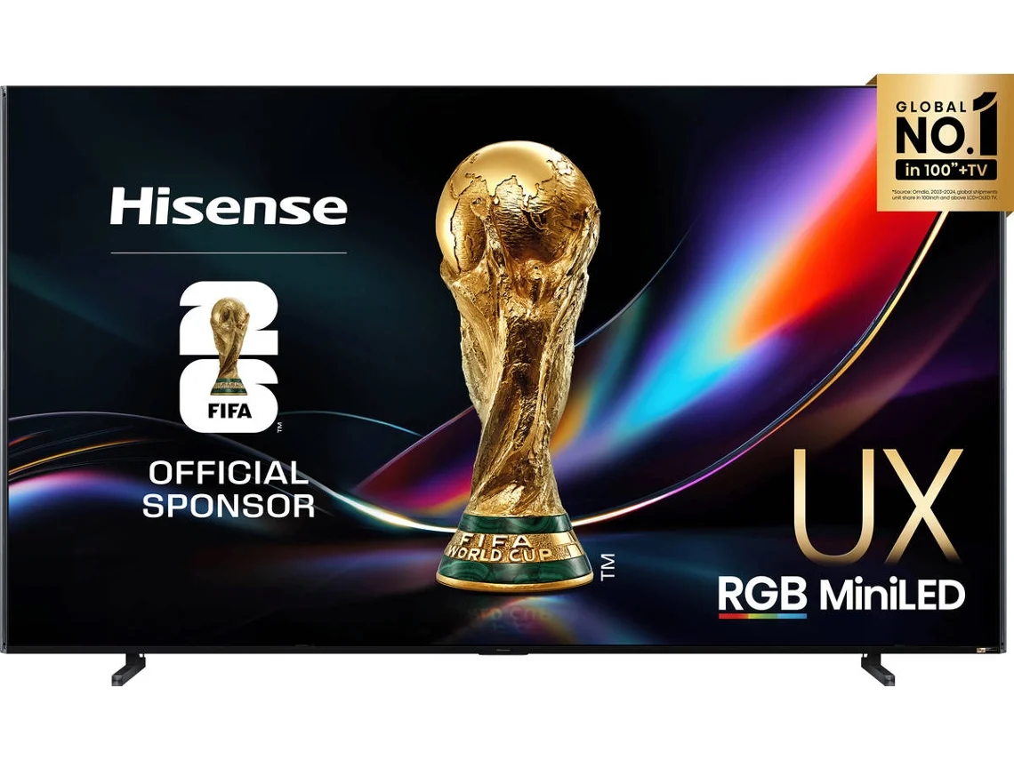 TV HISENSE Mini Led RGB 100UXQ (ULED -100'' - 254 cm - 4K Ultra HD - Smart TV)
