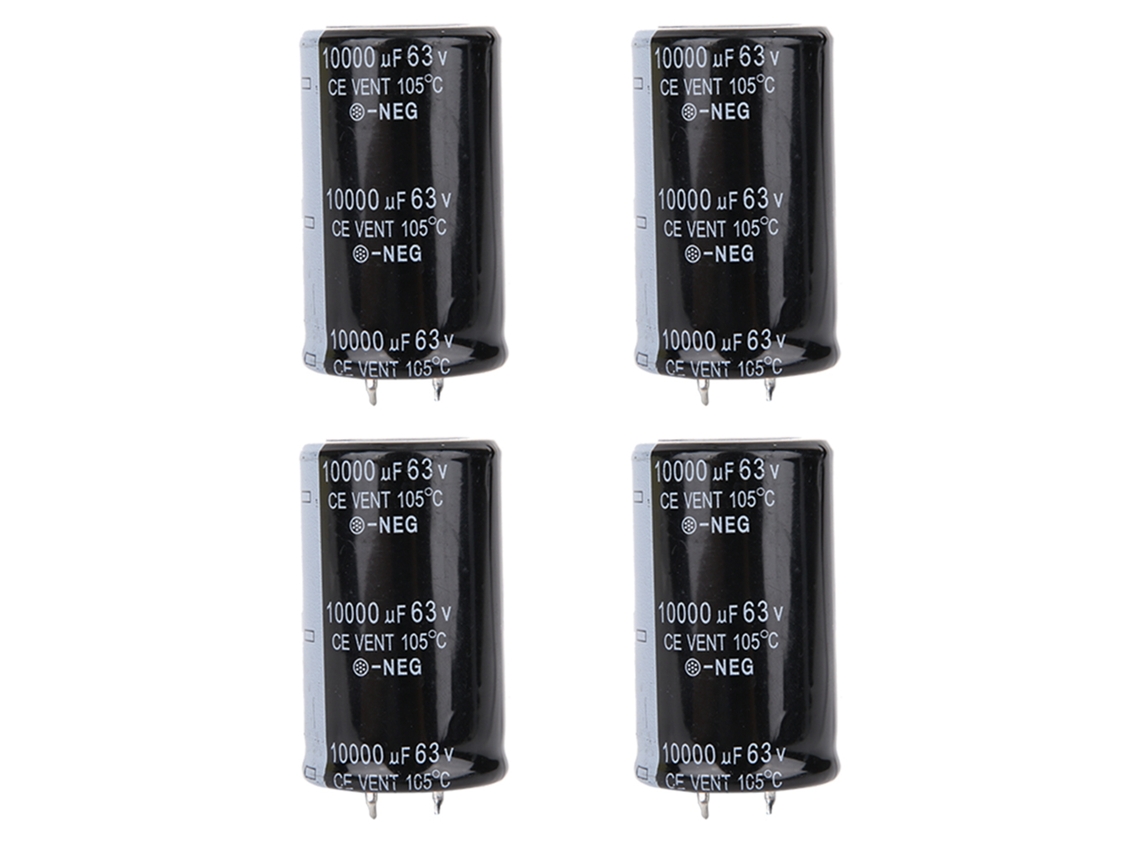 Peças 30*50mm 10000uf 63v Capacitor Eletrolítico De Áudio Componente Eletrônico Para Amplificador