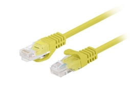 Cabo de rede LANBERG patchcord UTP Cat5e 0,5m branco S/MARCA