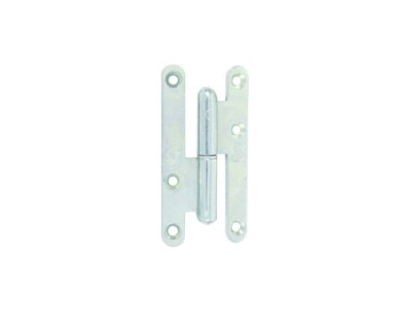 Dobradiça Esquerda de Madeira Outre Sedan 140X80 Mm Extremidades Redondas Zincadas JARDINIER MASSARD J530820