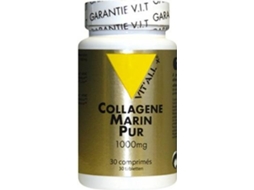Suplemento Alimentar VITALL + Colagénio Marinho Puro (30 comprimidos (Baunilha))