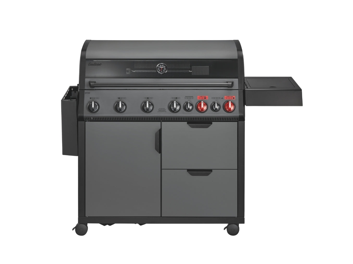 Barbecue Hyde ENDERS 6 Skir Turbo Ii com 6 Queimadores (Preto - Aço)