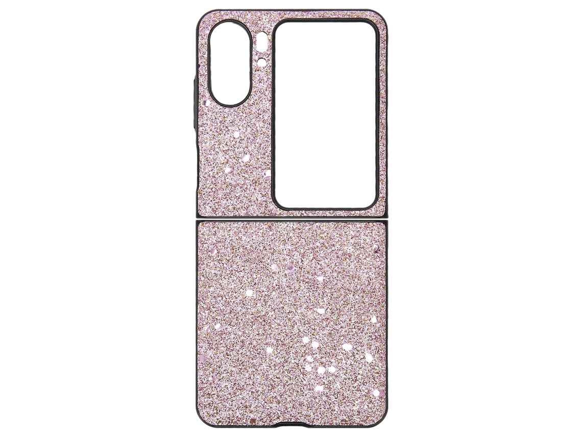 Capinha de proteção dobrável para Oppo Find N2 Flip, rosa EOOCOO