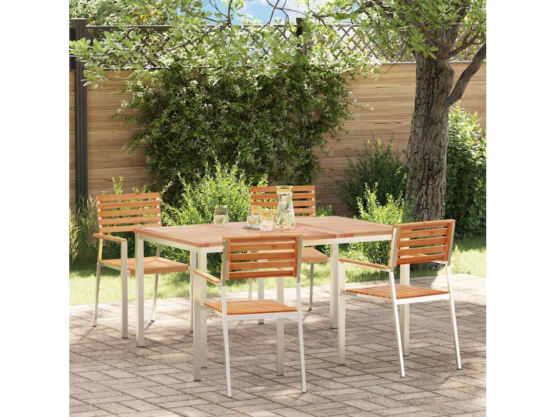 Vidaxl Conjunto De Jantar Para Jardim 5 Unid.