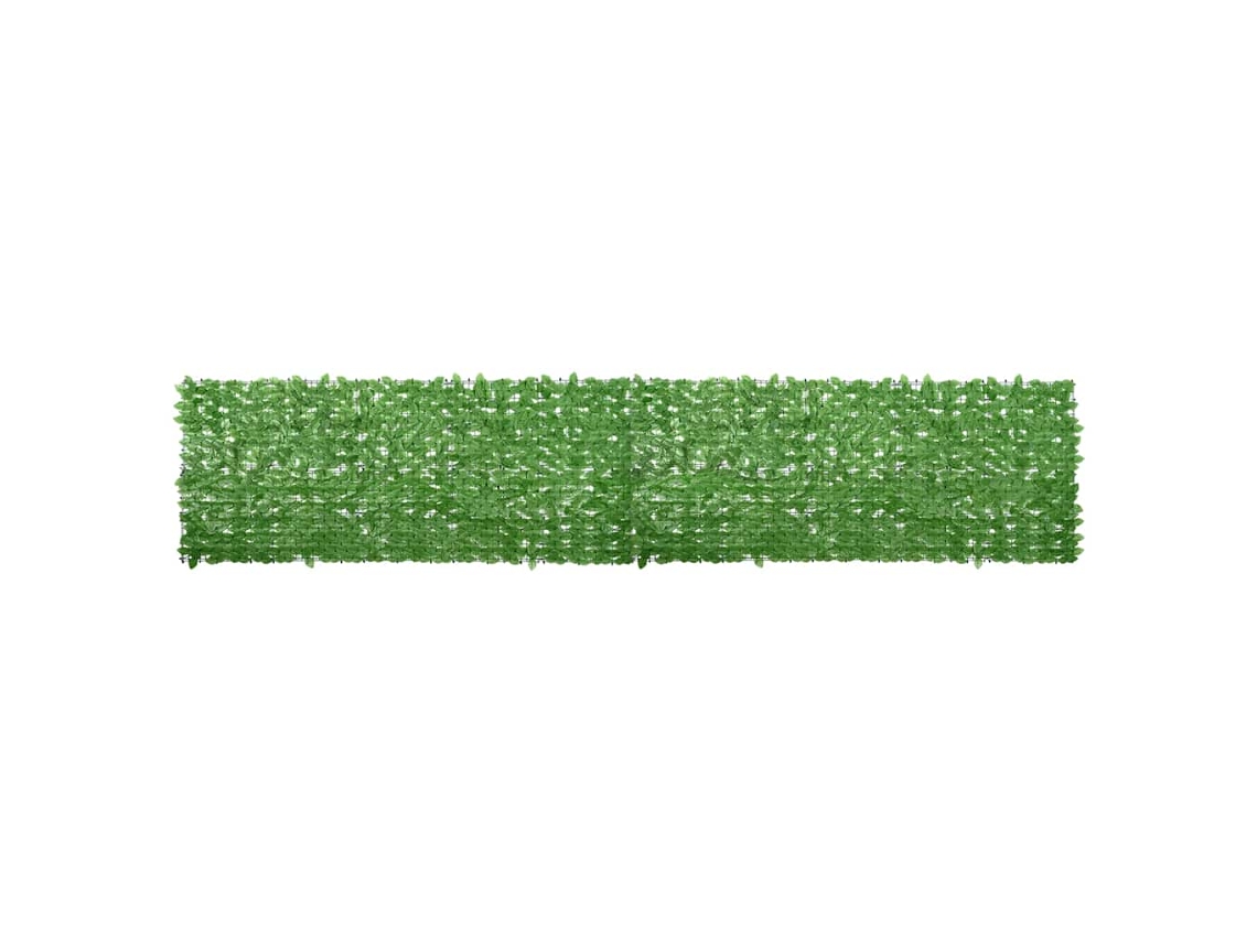 Vidaxl Tela De Varanda Com Folhas Verdes 500x100 Cm