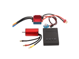 Mali kit Motor Esc Sem Escova 5900kv 35a Cartão de Programação para Carro Rc 1/12 Hsp Acessórios Rc