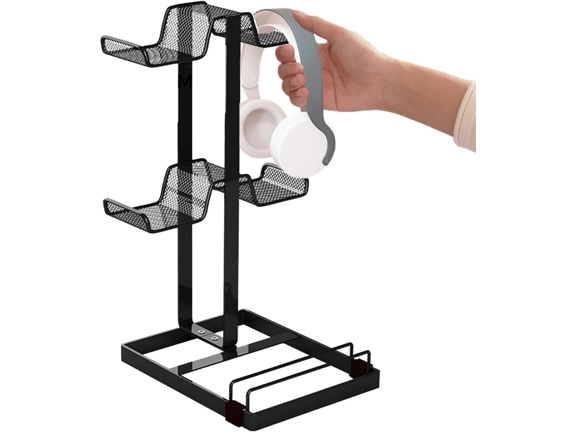 Organizador De Controles Jogos Hardware Mesa 2 Níveis