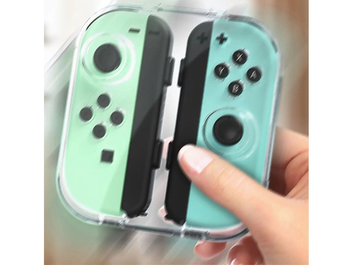 Versão Normal (com Espaço Para Guardar A Alça De Mão) – Caixa De Armazenamento Transparente Para Mini Pc E Joy-con Da Nintendo Switch