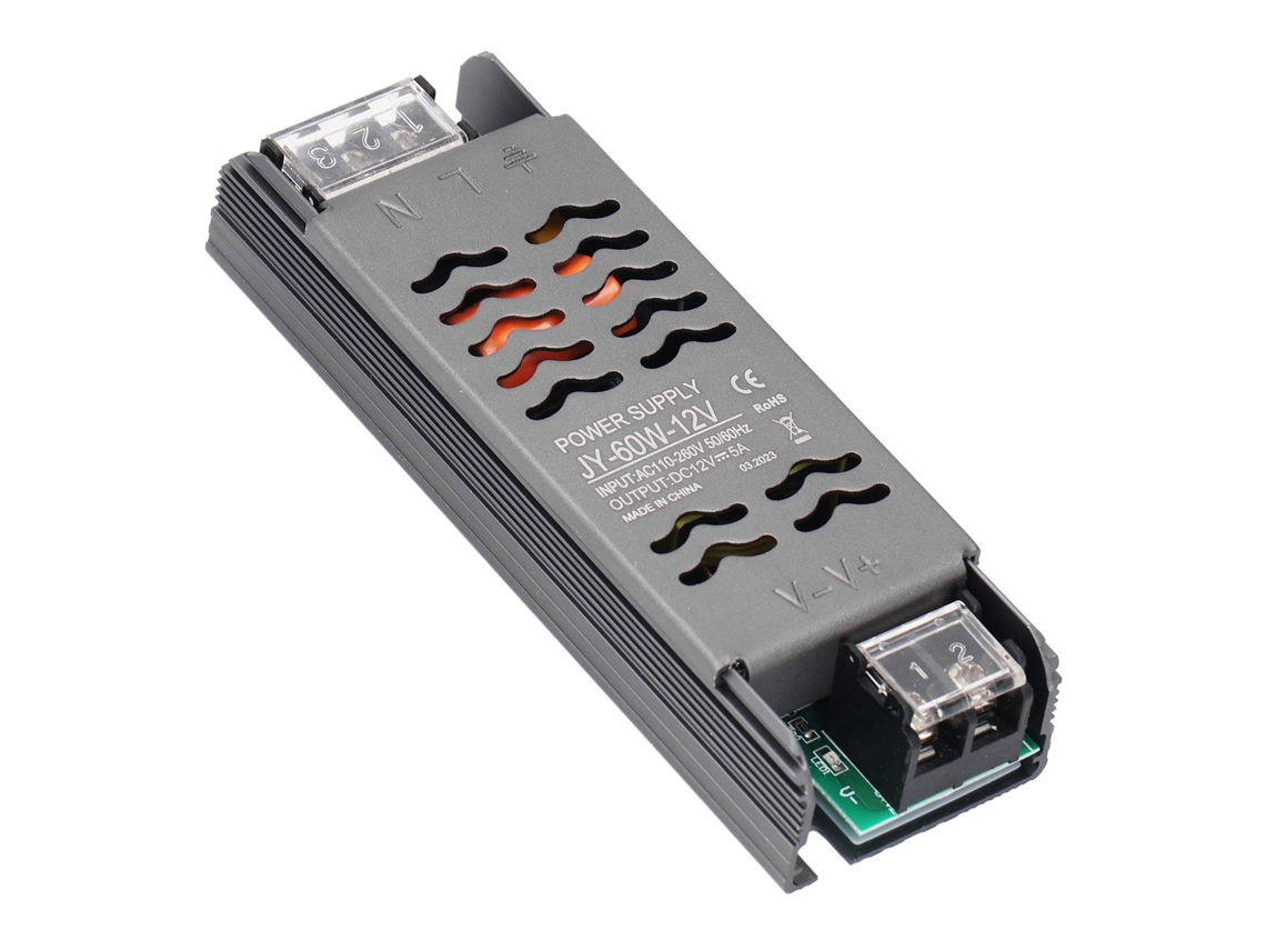 Driver De Alimentação Led 12v 60w Transformador Cc