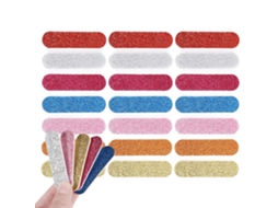 Pacote com 100 Mini Lixas Descartáveis para Manicure NEVEANCE