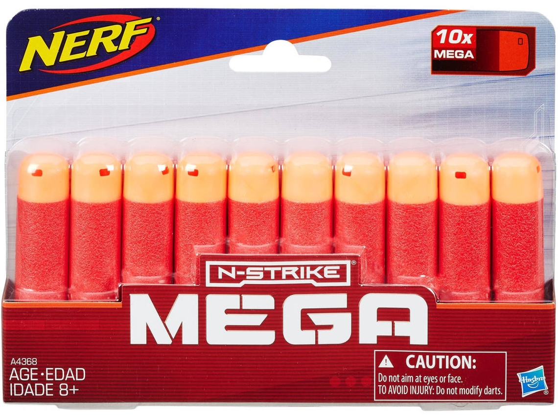 Munições NERF N-Strike Mega 10 un