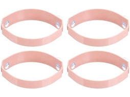 Conjunto De 4 Suportes Plástico Redondos Para Pia, Porta-sacos Lixo Portáteis. -aquaforge