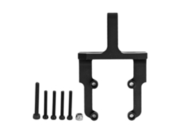 Mali suporte Superior Traseiro em Liga de Alumínio Rc para Axial Scx10 Ii Ar44 Ajustável Alta Resistência Preto
