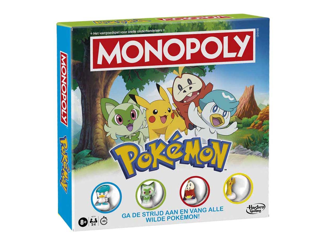 Jogo De Tabuleiro Monopoly Pokémon Da Hasbro Jogo De Tabuleiro Pokémon Para Crianças