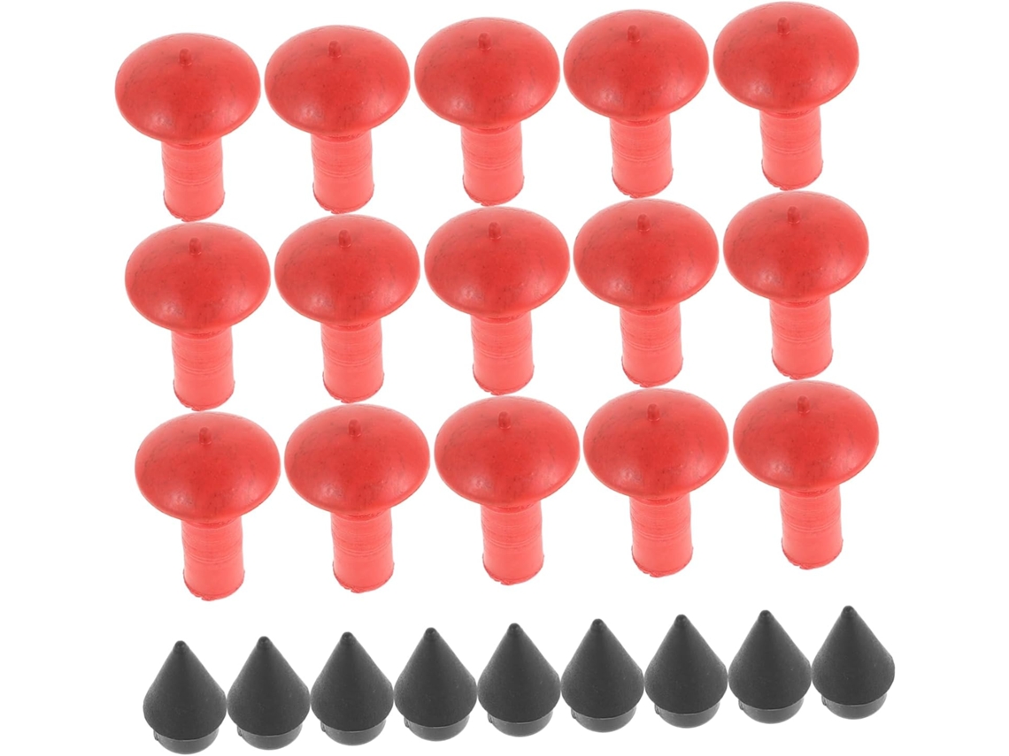 Kit De Reparo De Borracha Em Formato De Cogumelo Com 1 Unidade E Insertos Universais.