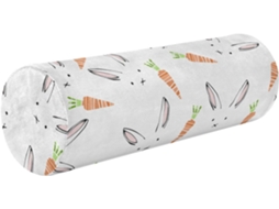 Capas para Almofadas Cilíndricas Suporte Ergonômico Fácil de Limpar Ideal Viagens, Casa e Escritório