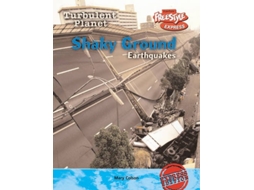 Livro Shaky Ground Earthquakes de Carol Baldwin (Inglês)