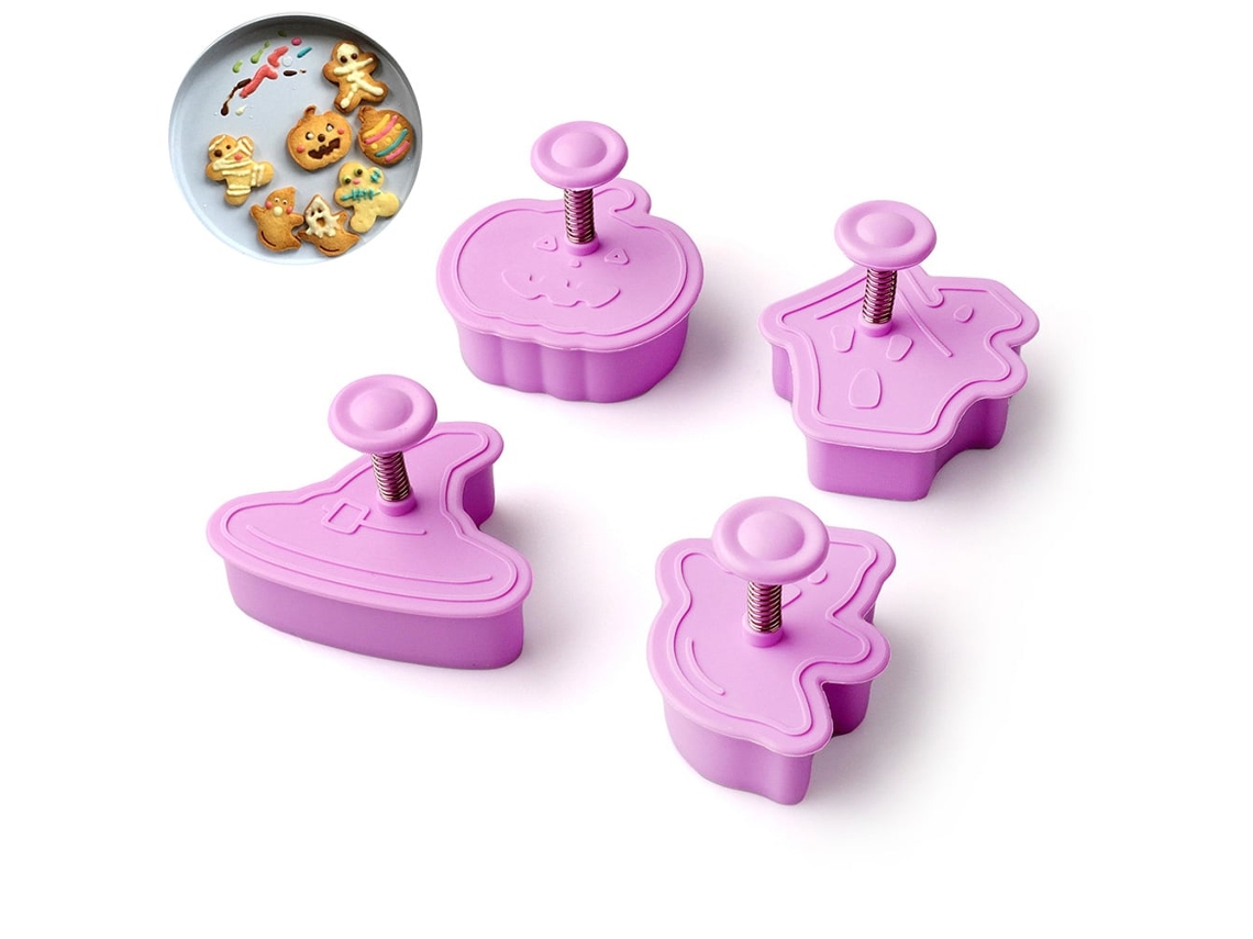 Moldes 3d de Biscoito LAXISCREED Halloween Diy