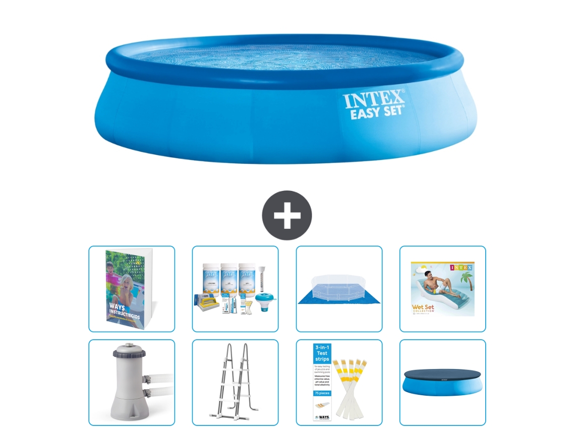 Intex Piscina Easy Set Redonda - 457x107 Cm - 9-peças S683