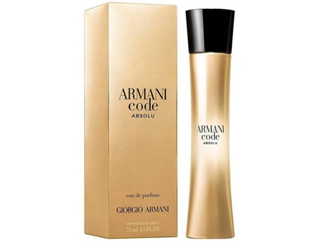 ARMANI CODE POUR  FEMME ABSOLU eau de parfum vaporizador 75 ml