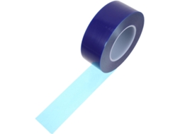 Rolo de película protetora azul para pneus, tamanho 5cm x 200m, alta aderência e fácil aplicação para serviços.