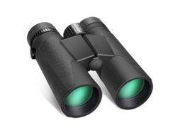 Binóculos À Prova Dágua 12x42 com Visão de Luz Fraca e Clara e Lente Bak4 Fmc Binóculos Oculares Grandes e Leves para Observação de USHION