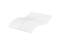 Vidaxl Colchão De Espuma 140x210 Cm Dureza H2 H3 Branco