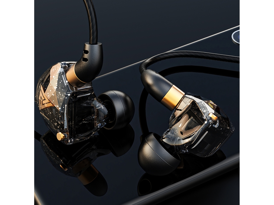 Fones esportivos intra auriculares EOOCOO com gancho