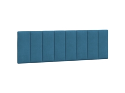 Headboard Cushion, Headboard Cushions Vidaxl Azul Veludo (160 Cm)