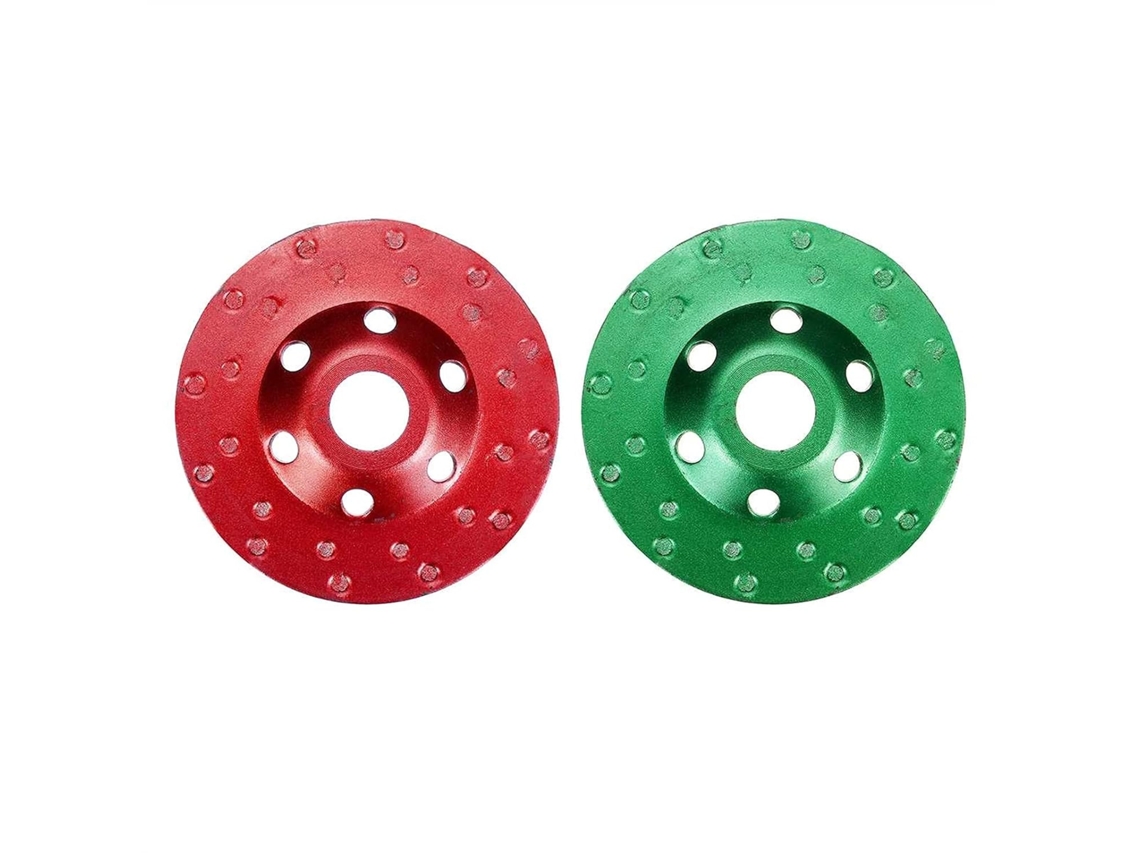Disco De Corte Diamantado 100mm 4 Polegadas Em Formato Tigela Para Esmerilhadeira Angular, Ideal Para Pedra, Concreto